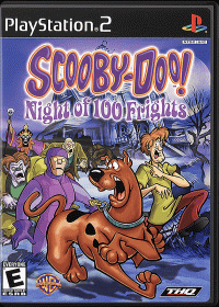 Scooby Doo Night of 100 Frights Playstation 2 US box art